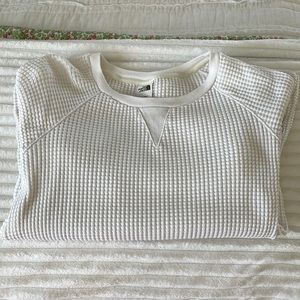 Waffle North Face long sleeve
